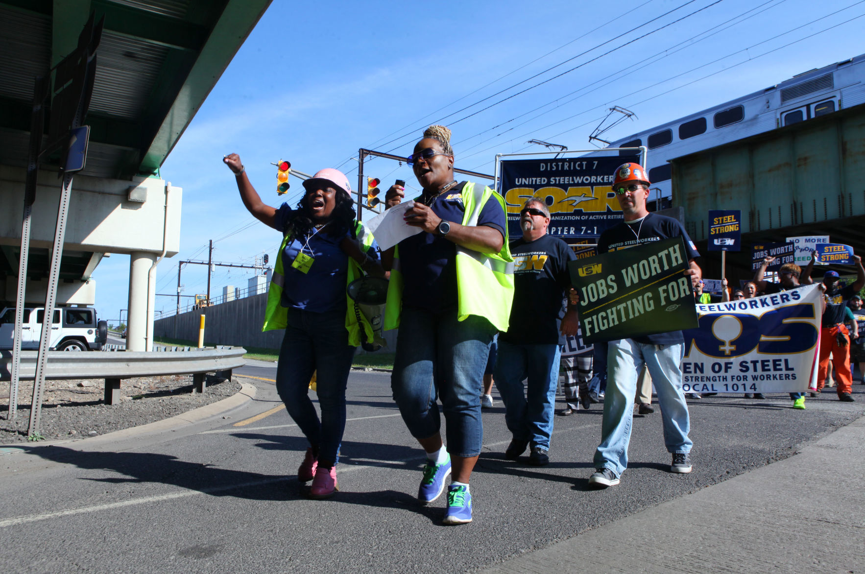 Gallery: Steelworkers rally in Gary